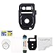 Unifix Black Rear Camera Glass Lens Cover Replacement Parts for Samsung Galaxy S7 SM-G930 S7 Edge G935 with Lens Cover Adhesive + Toolkit