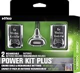 Nyko Power Kit Plus - 2 Pack Rechargeable Battery with Charge Cable for Xbox 360