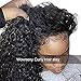Wowsexy Hair Brazilian Virgin Hair Remy Wigs Curly Lace Front Wigs Human Hair with Baby Hair for Black Women African Americans Wigs Pre Plucked Hairline