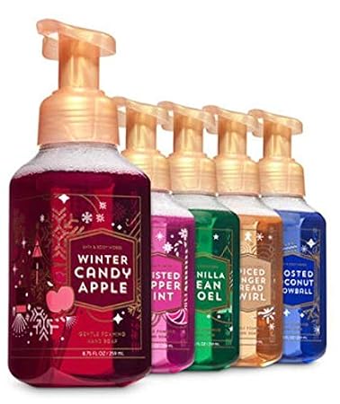Bath Body Works Christmas Soap Holiday Traditions Gentle Foaming Hand Soaps 2018