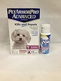 Pet Armor Pro Advanced Toy (4-10.9 lbs) 3 Pack Plus 1 Container Fresh N Clean Oxy Odor/Stain Remove Remover 2OZ