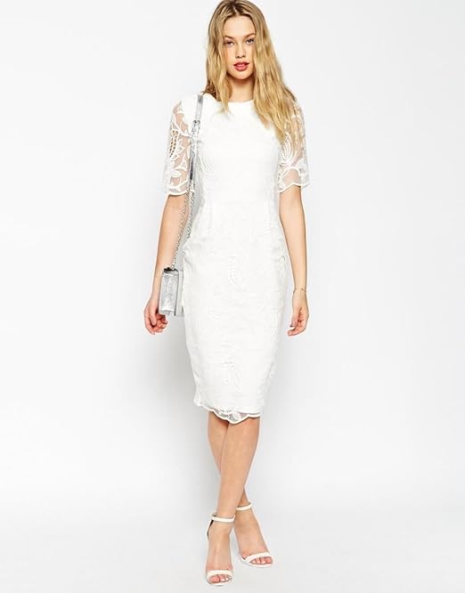 asos uk white dress