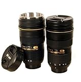 Coffee Mug in the Shape imitation of Nikon 24-70 Lens