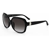 Salvatore Ferragamo Sunglasses Rectangle Full Rim, Black Frame and Grey Gradient Lens SF739SA001