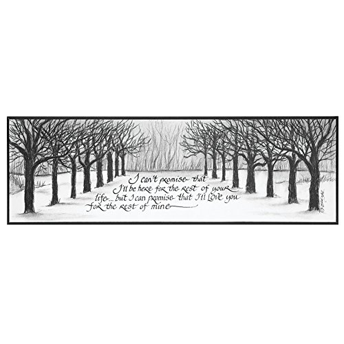 I Promise That I'll Love You a Lifetime Plaque