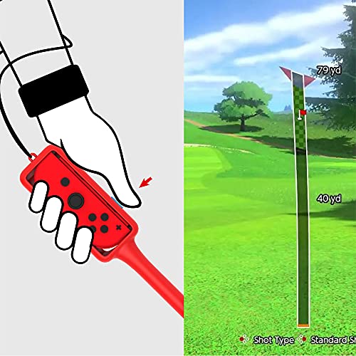 Mario Golf Club for Nintendo Switch Controller JoyCon, Nintendo Switch Game Accessories, 2 Pack