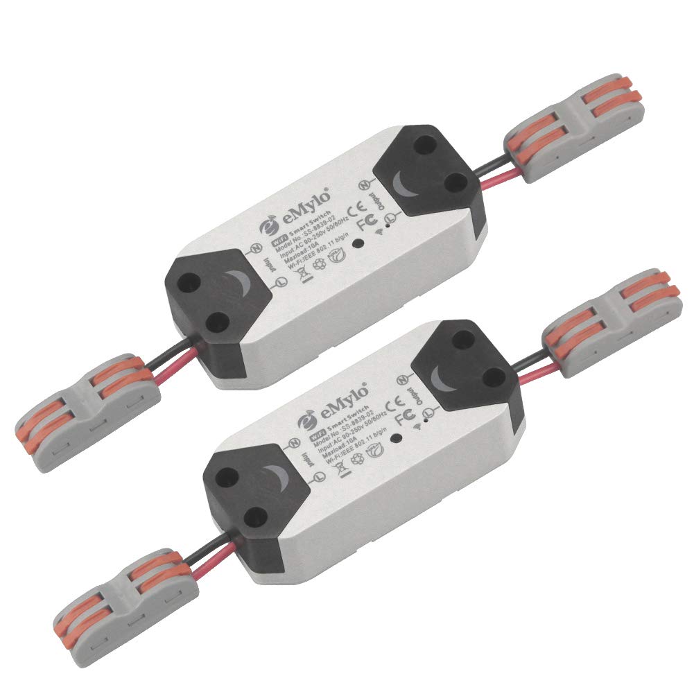 eMylo Smart WiFi Light Switch Wireless Relay Switch Module Remote