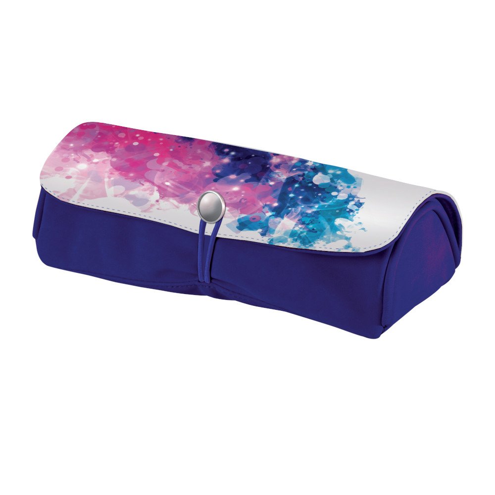 Herlitz Faulenzerrolle Pencil Cases, 21 cm, Multicolour (Color Splash Pink)