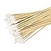 Cotton Tip, (Pack of 4/Total 400 pcs ) Swabs long, Cotton Swabs With Wooden Handles, CLEANING single-tipped Cosmetic Tool makeup removal wound care Cotton Buds