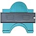 5 Inch Plastic Contour Gauge Duplicator for Tiling Laminate Tiles ,Craft Profile Jig Guide, Pipe Tile Frame , Woodworking Shape Tracing Template , Precise Measurement Profile Angles and Curves (5Inch)