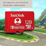 SanDisk 128GB microSDXC UHS-I Nintendo licensed Red for Switch view 4