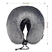 Zen-Cradle Hooded Memory Foam Travel Pillow Set w/ 3D Contour Face Mask Provides Optimal Head & Neck Support, Blocks Out Light So Your Airplane Ride Transforms into a Relaxing Oasis