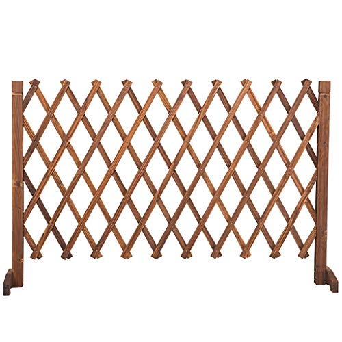 Zaun verdickte versenkbare Holzzaun Garten Gitter Dekoration Hundezaun Hof Leitplanke (Size : 40x140cm)