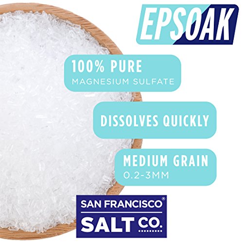 Epsoak Epsom Salt 19lbs Magnesium Sulfate USP Beauty & Personal Care, Personal Care, Bath & Bathing Accessories, Bath, Minerals & Salts