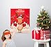 MISS FANTASY Christmas Party Games for Kids Pin The Nose on The Reindeer Xmas Activities Christmas Pin Game Xmas Gifts for Kids New Year Party Favor Supplies (Reindeer)