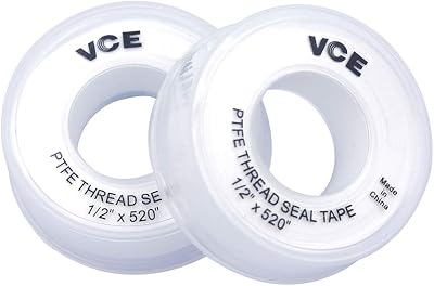 VCE 2 Pack PTFE Thread Seal Tape White 12mm x 13m
