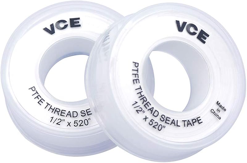 VCE 2 Pack PTFE Thread Seal Tape White 12mm x 13m