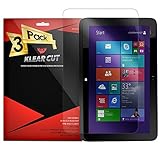 Klear Cut [3 Pack] Screen Protector for HP Split 13.3 X2 - Lifetime Replacement Warranty - Anti-Bubble & Anti-Fingerprint High Definition (HD) Clear Premium PET Cover - Retail Packaging