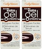 Sally Hansen Salon Insta Gel Strips Pat on the Black - 16 Oz, Pack of 2