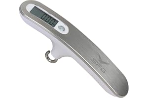 FENJANER Archery Bow Scale for Draw Weight - Handhold Scale - Peak Weight Hold - LCD Display Units g/kg/oz/lb Compound Bow and Recurve Bow Portable Digital Scale