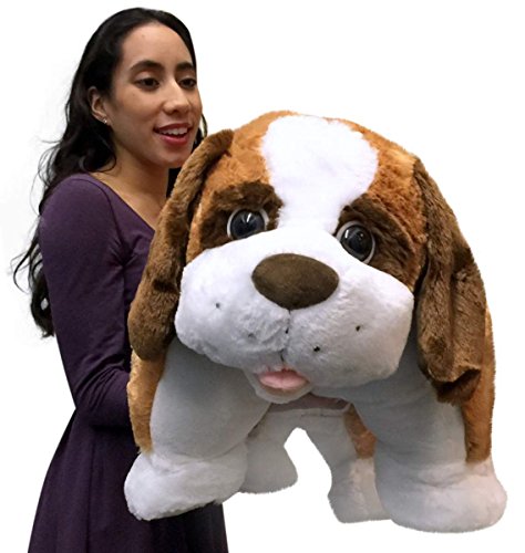giant st bernard stuffed animal