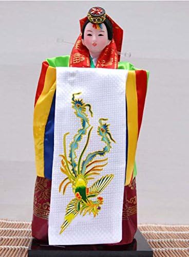 Palmetto Housewares Korean Deco Woman Miniature, 12 Inch Height 30CM Tall, Asian Culture Miniature Deco Item KR013