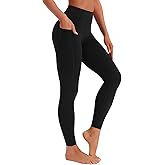 BONSHAPE Leggings with Pockets for Women – High Waisted, Tummy Control, Buttery Soft Yoga Pants