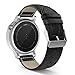 Gear S2 Classic Watch Band, MoKo Premium Soft Genuine Leather Crocodile Pattern Replacement Strap for Samsung Gear S2 Classic SM-R732 / R735 Version Smart Watch, BLACK (NOT FIT Gear S2 & Fit2)