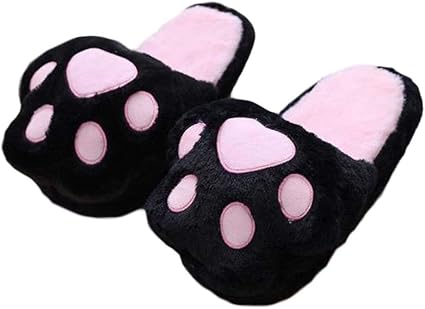 cat feet slippers