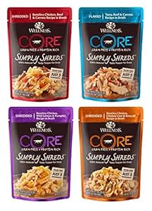 Wellness CORE Simply Shreds Natural Grain Free Wet Dog