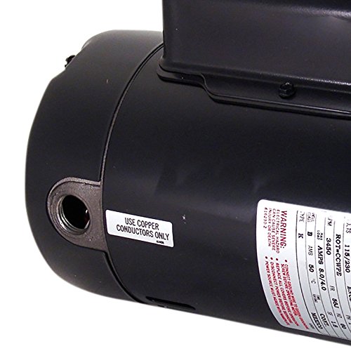 Century Electric UST1252 2 1/2-Horsepower Up-Rated Round Flange Replacement Motor (Formerly A.O. Smith)