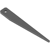 Jadeshay Morse Taper Drift Key, MT1 MT2 High Hardness Silicon Manganese Steel Ejecting Drift for Machining Lathe, Boring and Drilling Machines