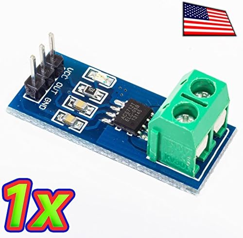 UPGRADE INDUSTRIES 5 A current sensor ACS712 break out - 5 amp AC or DC by UPGRADE INDUSTRIES