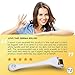 Microneedle Derma Roller Kit 0.25mm 540 Titanium Micro Needle for Better Serum and Skincare Absorption - Includes Free Storage Case with Sticker of Needle Size