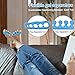 Toe Separators and Toe Streightener. Original Yougai Separator - for Relaxing Toes, Fight Bunions, Pedicure Yoga Practice Bunions Foot Pain - Hammer Toes and more for Women and Men (Blue)