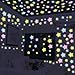 Luminous Wall Stickers Glow in The Dark Wall Decals 100pcs Stars and 9pcs Dinosaurs,for Kids Rooms Home Decor