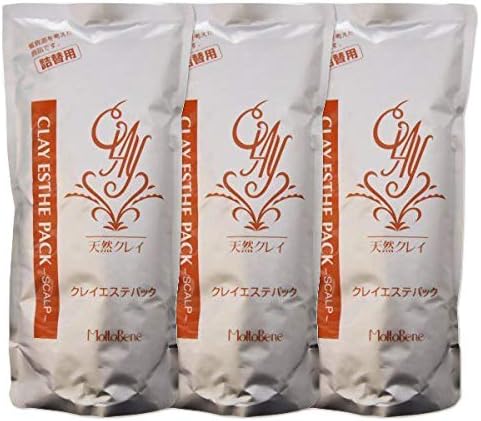 モルトベーネ クレイエステ パック 500g 3個 詰め替え セット 公式