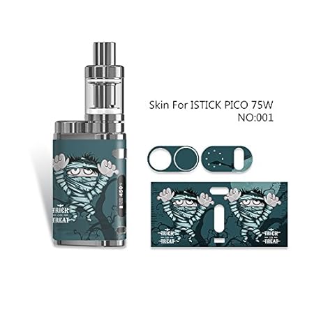 Aufkleber für Eleaf PICO 75W Akkuträger, Atomizer, Mod, Skin, Wrap, Sticker, Schutzfolie laminiert (NO. 01)