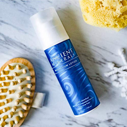 Topical Ancient Minerals Magnesium Lotion for Leg Cramps, Joint