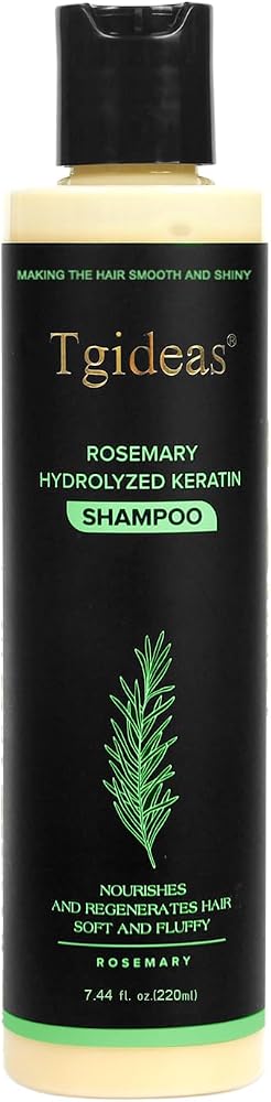 Tgideas Rosemary Biotin Volumizing Shampoo for Thinning Hair, 7.4 Fl Oz | Keratin Strengthening, Helps Boost Volume, Reduce B