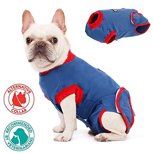 FOREYY Dog Professional Recovery Suit Abdominal Wound Protector Puppy Medical Surgical Clothes
