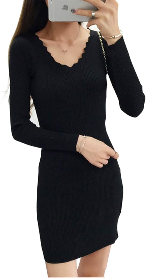Womens Casual Long Knitwear Wrap Pullover Sweater Jumpers: Amazon.co.uk: Clothing