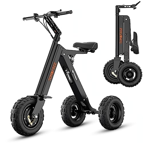Wheel Electric Scooter for Adults with Seat, Powered Mobility