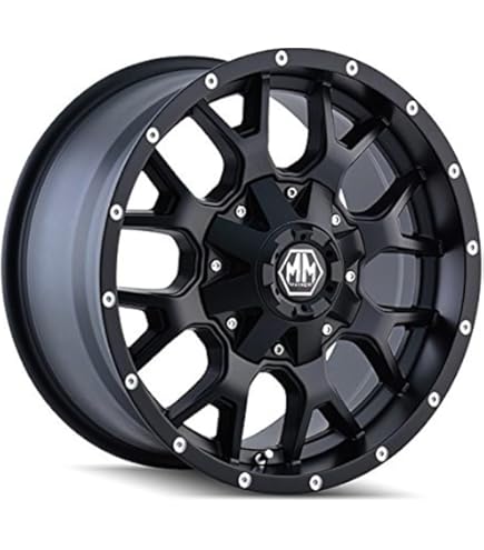 Amazon.com: Mayhem Warrior 8015 Matte Black Wheel Finish (20 x 9