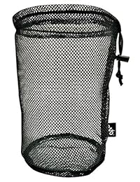 Bolsa ultraligera de malla para acampar tazas y ju