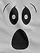Funny Ghoul Face Shirt Toddler Boys Girls Silly Ghostface Halloween Shirts for Toddler Kids 3T White