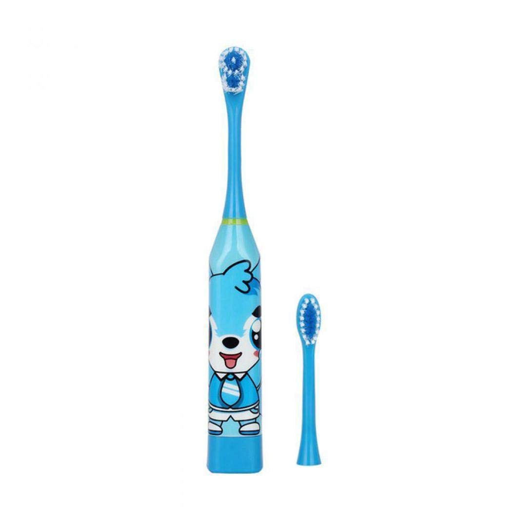 Yerflew Cute Cartoon Soft Brush Hair Children Electric Toothbrush Oral Cleaning Tool