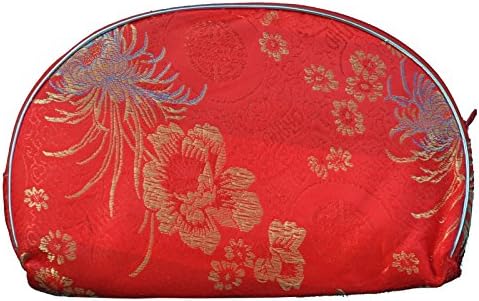 Harvey J Oriental Brocade Nesting Zipper Bags; Set of 5