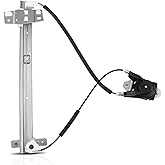 A-Premium Manual Window Regulator Front Driver Side | Compatible with Jeep TJ Wrangler 1997-2006