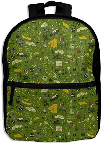 Wes Anderson School Book Backpack Shoulder Bag Schoolbag For Girls Boys